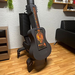 Gitar Tipi Pelet Sobası